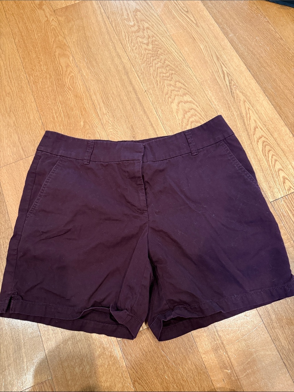 Women’s LOFT size 8 Casual Plum Shorts